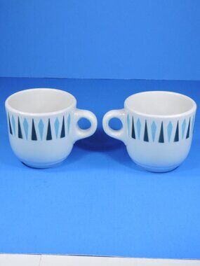 Authentic 1980's Diner Coffee Cups 10 oz Restaurant Ware - Jackson Falls Creek